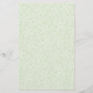 Shell Pattern on Spotted Background Briefpapier