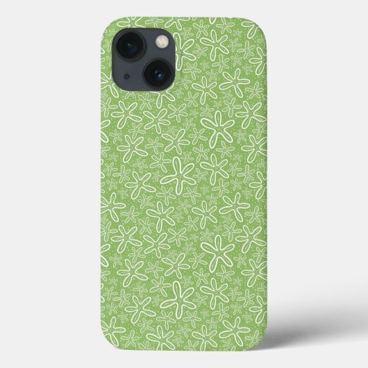 Shell Pattern on Spotted Background Case-Mate iPhone Case (Achterkant)