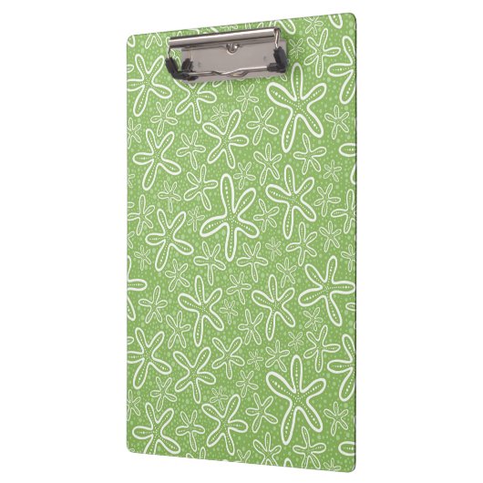 Shell Pattern on Spotted Background Klembord (Links)