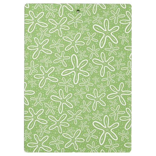 Shell Pattern on Spotted Background Klembord (Achterkant)