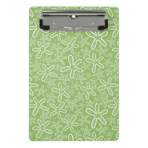Shell Pattern on Spotted Background Mini Klembord