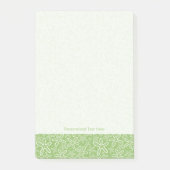 Shell Pattern on Spotted Background Post-it® Notes (Voorkant)