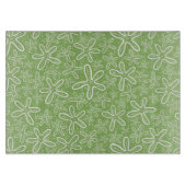 Shell Pattern on Spotted Background Snijplank (Voorkant)