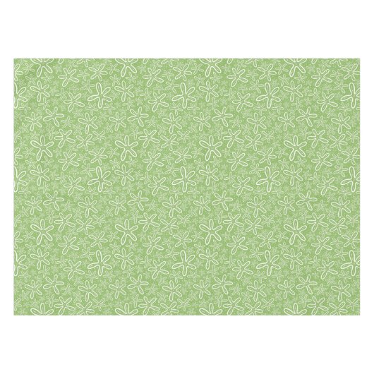 Shell Pattern on Spotted Background Tafelkleed (Voorkant (Horizontaal))