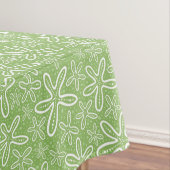 Shell Pattern on Spotted Background Tafelkleed (Voorbeeld)