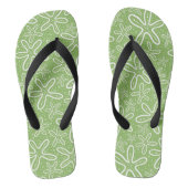 Shell Pattern on Spotted Background Teenslippers (Voetbed)