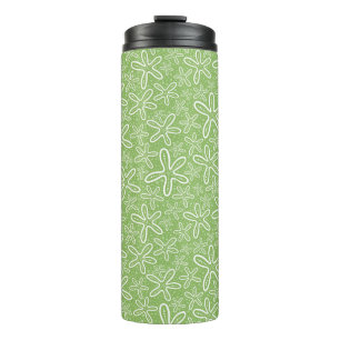 Shell Pattern on Spotted Background Thermosbeker
