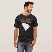 Shell Point en Arcadia South Carolina USA State A T-shirt (Voorkant volledig)