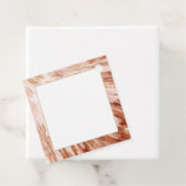 Shell Print Border Gift Label (In situ)