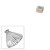 Shell Rubberstempel (Gestempeld)