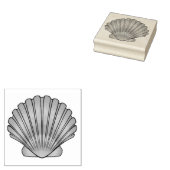 Shell Rubberstempel (Gestempeld)