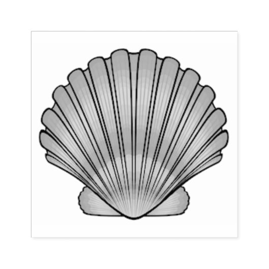 Shell Rubberstempel (Afrduk)