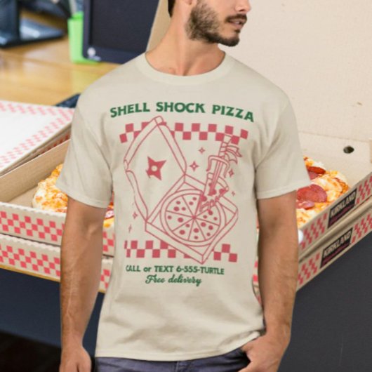 Shell Shock Pizza T-shirt