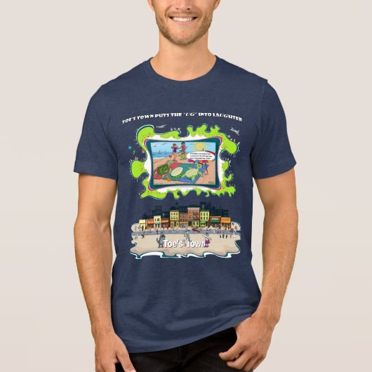 Shell Shocked | Aanmoediging Tri-Blend T-shirt (Voorkant)