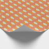 Shell spektakel: Abstracte Zeeen Cadeaupapier (Hoek)