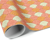 Shell spektakel: Abstracte Zeeen Cadeaupapier (Rol Hoek)