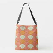 Shell spektakel: Abstracte Zeeen Crossbody Tas (Achterkant)