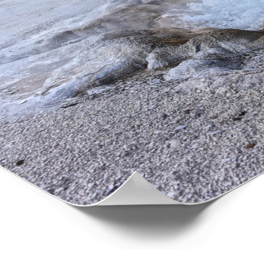 Shell Spring in Yellowstone National Park, Wyoming Poster (Hoek)