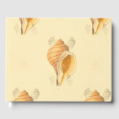 shell strand art ontwerp heldere zon gastenboek (Voorkant)