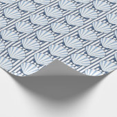 Shell Stripe Elegance! Cadeaupapier (Hoek)