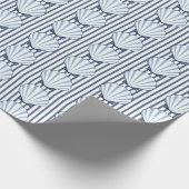 Shell Stripe Elegance! Cadeaupapier (Hoek)