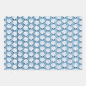 Shell Stripe Elegance! Inpakpapier Vel (Voorkant 2)