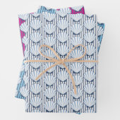 Shell Stripe Elegance! Inpakpapier Vel (In situ)