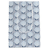 Shell Stripe Elegance! Medium Cadeauzakje (Achterkant)