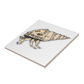 Shell Tegeltje (Zijkant)