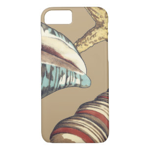 Shell Trio op Khaki Case-Mate iPhone Case