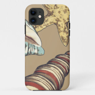 Shell Trio op Khaki Case-Mate iPhone Case