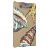 Shell Trio op Khaki Klembord (Rechts)