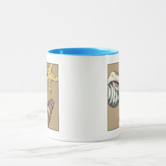 Shell Trio op Khaki Mok (Midden)