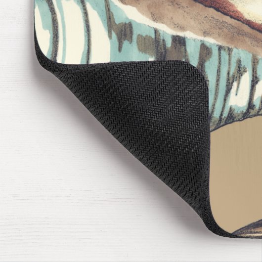 Shell Trio op Khaki Muismat (Hoek)