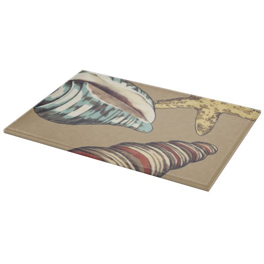 Shell Trio op Khaki Snijplank (Hoek)