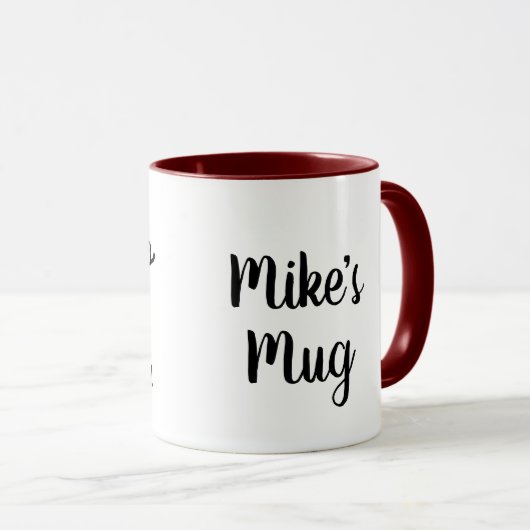 Shell van de Dinsdag van de taco kaas Mexicaans Mok (Voorkant rechts)