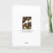 Shell van een grote pap-Vaderdag kaart (Achterkant)