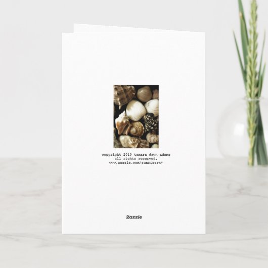 Shell van een grote pap-Vaderdag kaart (Achterkant)