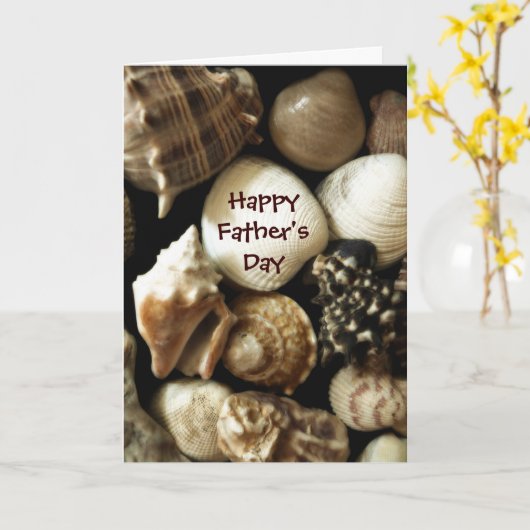 Shell van een grote pap-Vaderdag kaart (Gele Bloem)