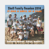 Shell van een jaar magneet (Voorkant)