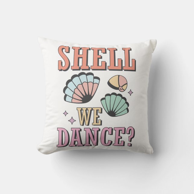 Shell we dansen kussen (Voorkant)