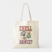 Shell we dansen tote bag (Achterkant)