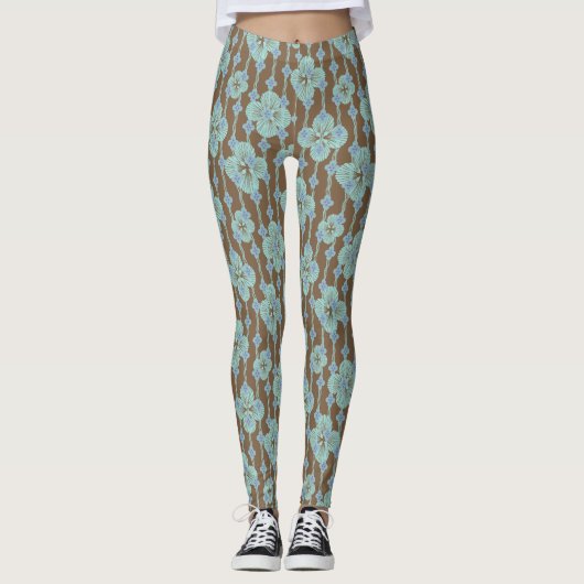 Shell wij? Patroon Leggings (Voorkant)