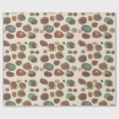 Shell Wrapping Paper Cadeaupapier (Vlak)