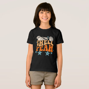 "Shell Yeah" Grappig  Zeeschelp Verzamelaar Beac Tri-Blend Shirt