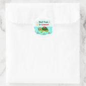 Shell Yeah Het Is Zomer Schildpad Sticker (Tas)