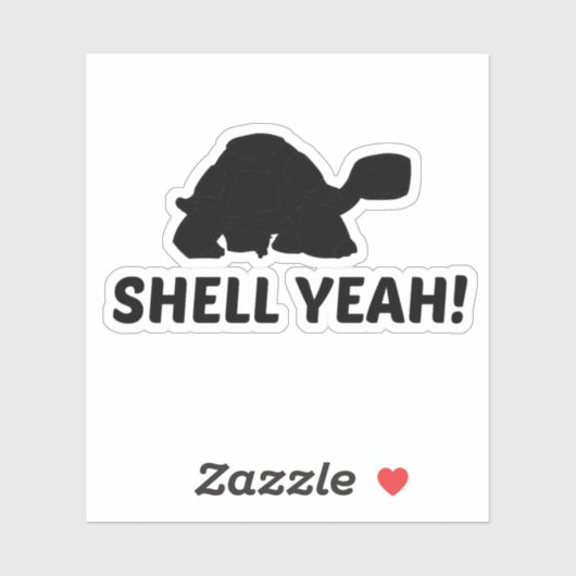SHELL YEAH STICKER (Vel)