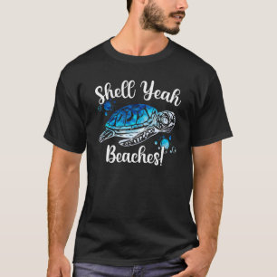 Shell Yes stranden Tie Dye Turtle Shell Ja T-shirt