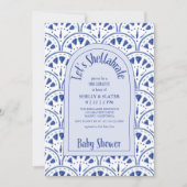 Shellabrate Scallop Sea Shells Beach Baby shower Kaart (Voorkant)