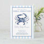 Shellabratie Baby shower Kaart (Staand voorkant)